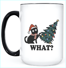 Load image into Gallery viewer, What? Christmas Cat • MUG