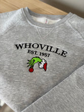 Load image into Gallery viewer, WHOVILLE EST. 1957 • Christmas Crewneck Fleece