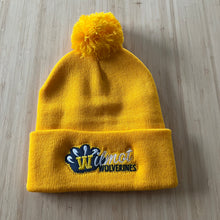 Load image into Gallery viewer, WILMOT WOLVERINES • Pom Pom Cuff Toque