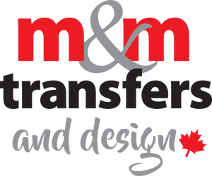 M&M Transfers and design logo