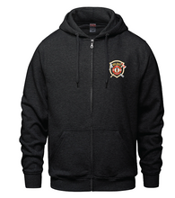 Load image into Gallery viewer, WILMOT FIRE DEPARTMENT - Adult Full Zip • CHARCOAL HEATHER