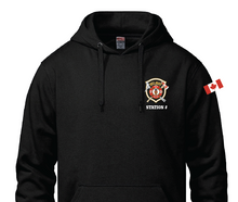 Load image into Gallery viewer, WILMOT FIRE DEPARTMENT - Adult Station Hoodie • BLACK