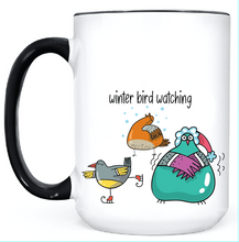 Load image into Gallery viewer, Winter Bird Watching • MUG