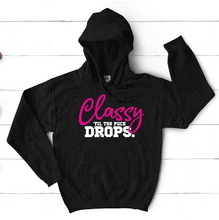 Load image into Gallery viewer, Classy 'til the Puck Drops Hoodie