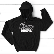 Load image into Gallery viewer, Classy 'til the Puck Drops Hoodie