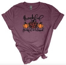 Load image into Gallery viewer, Thankful Grateful & Blessed • Tee