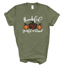 Load image into Gallery viewer, Thankful Grateful & Blessed • Tee