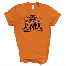 Load image into Gallery viewer, Pumpkin Spice Junkie • Tee