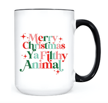 Load image into Gallery viewer, Merry Christmas Ya Filthy Animal • MUG