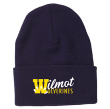 Load image into Gallery viewer, WILMOT WOLVERINES  • Knit Cuff Toque
