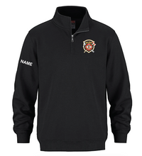 Load image into Gallery viewer, WILMOT FIRE DEPARTMENT - Adult 1/4 Zip • BLACK
