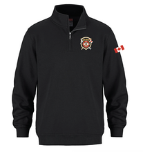 Load image into Gallery viewer, WILMOT FIRE DEPARTMENT - Adult 1/4 Zip • BLACK
