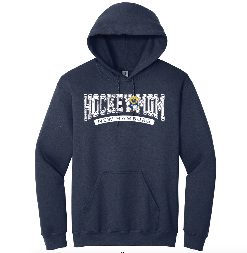 HOCKEY MOM HUSKIE/WOLVERINE DUO • Adult Hoodies