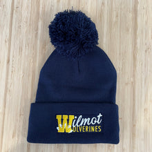 Load image into Gallery viewer, WILMOT WOLVERINES  • Pom Pom Cuff Toque
