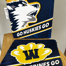 Load image into Gallery viewer, HUSKIE/WOLVERINE Combo Cheer Cushion
