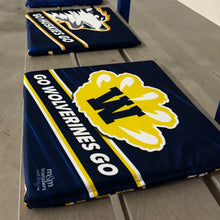 Load image into Gallery viewer, HUSKIE/WOLVERINE Combo Cheer Cushion
