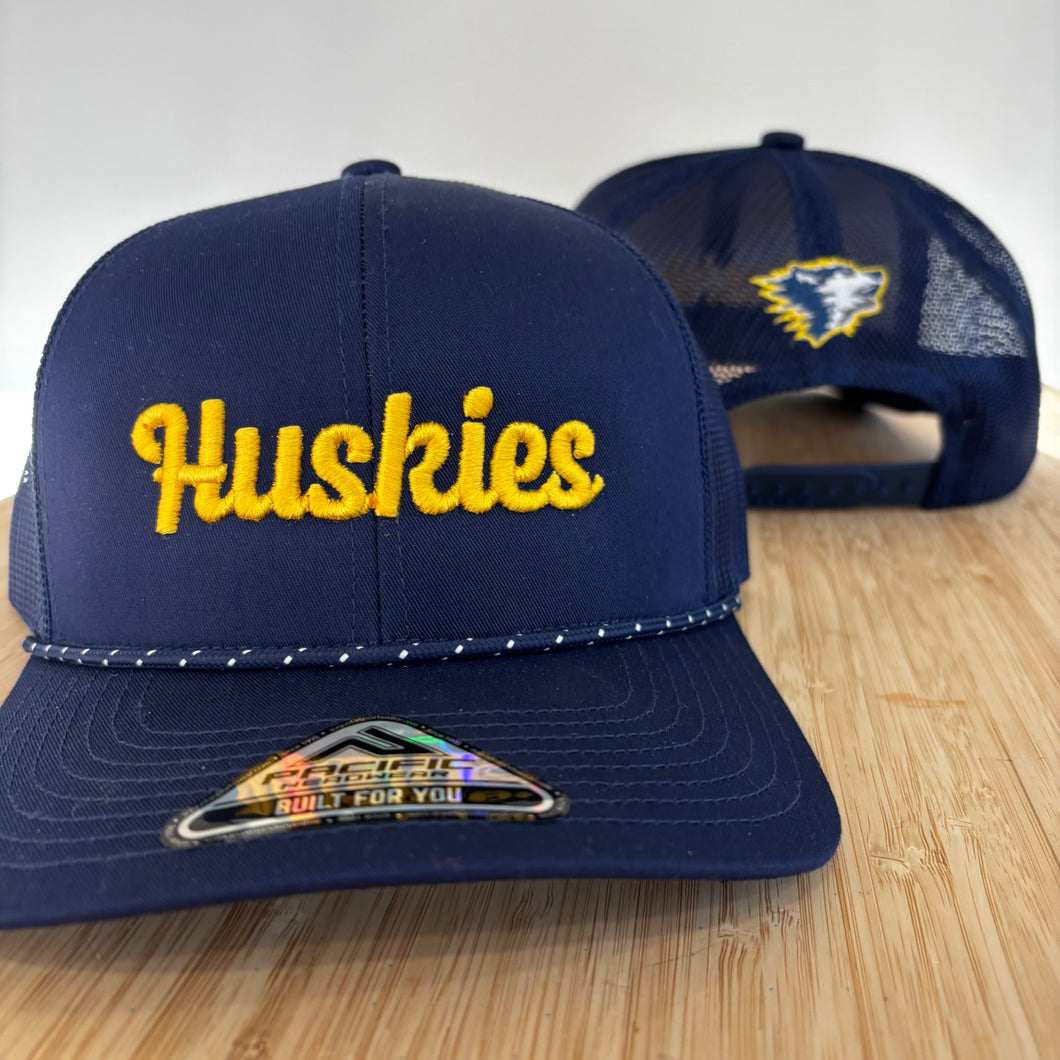 HUSKIE TEAM SWAG  • Adult Trucker Braid Cap