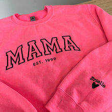 Load image into Gallery viewer, MAMMA APPLIQUE • Crewneck Fleece
