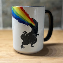 Load image into Gallery viewer, RAINBOW REX •  MUG
