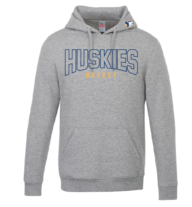 HUSKIES TEAM SWAG • ADULT Appliqué Hood