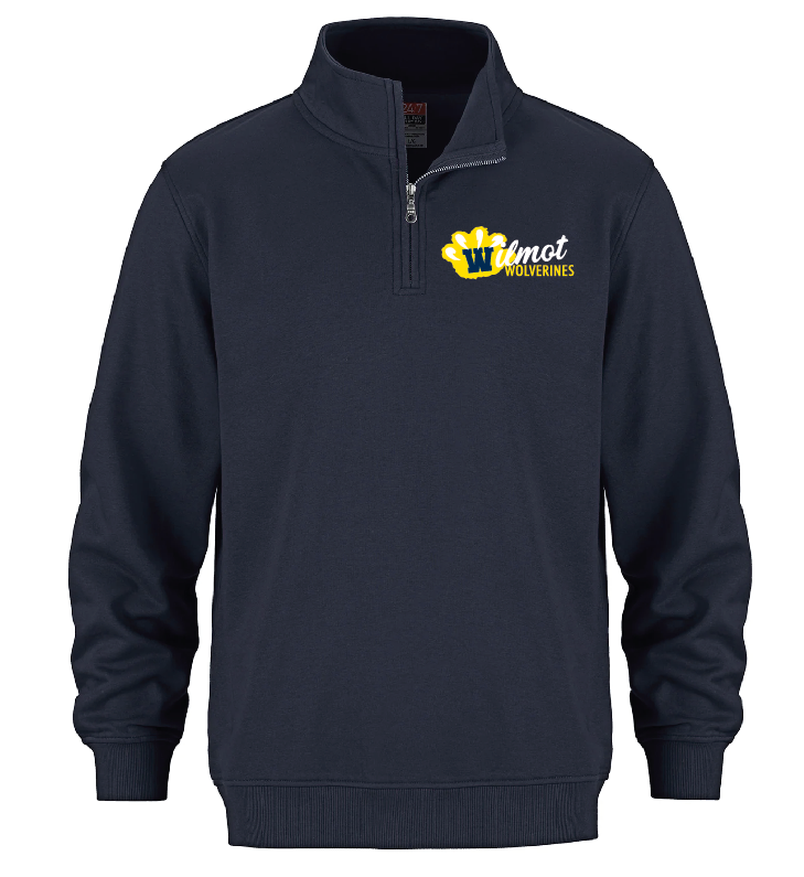 WOLVERINES COACHING SWAG • ADULT 1/4 Zip Fleece