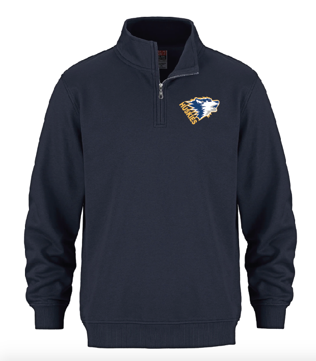 HUSKIES COACHING SWAG • ADULT 1/4 Zip Fleece