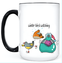 Load image into Gallery viewer, Winter Bird Watching  •  MUG
