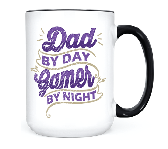 Dad by Day Gamer by Night •  MUG