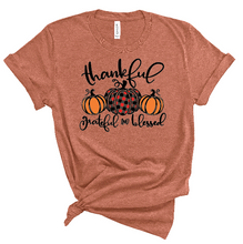 Load image into Gallery viewer, Thankful Grateful &amp; Blessed • Tee
