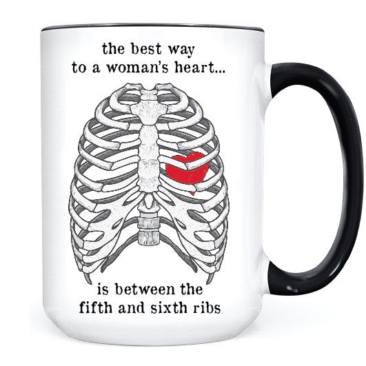 The Best Way to a Women's Heart  •  MUG